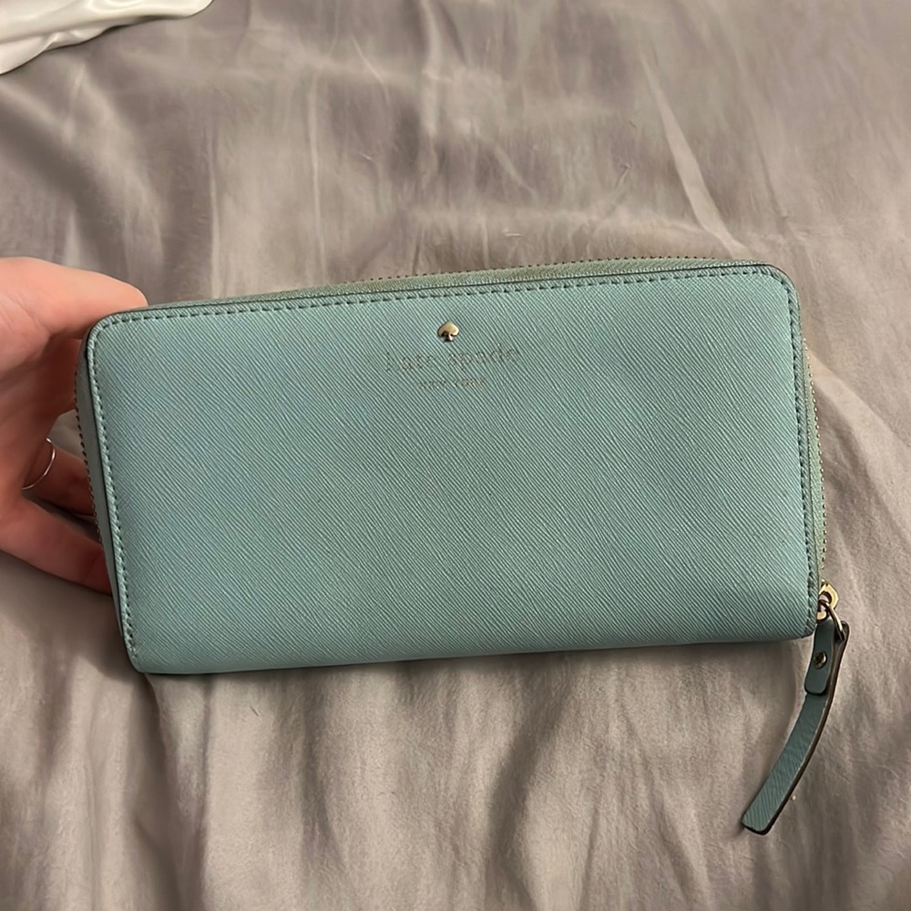 Blue Kate spade wallet